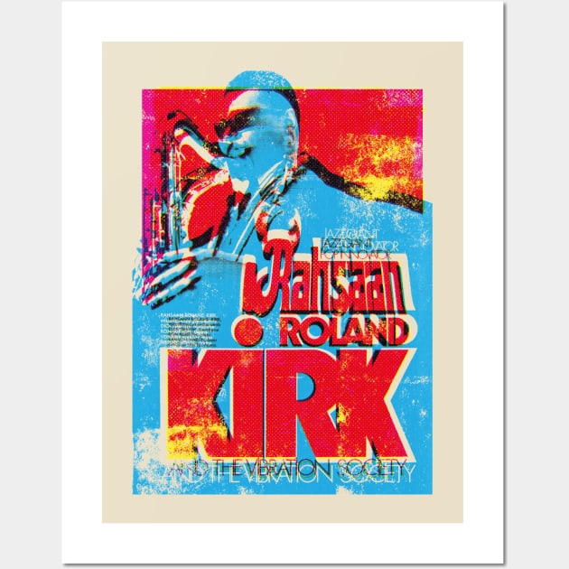 Rolan Kirk poster graphic Wall Art by HAPPY TRIP PRESS